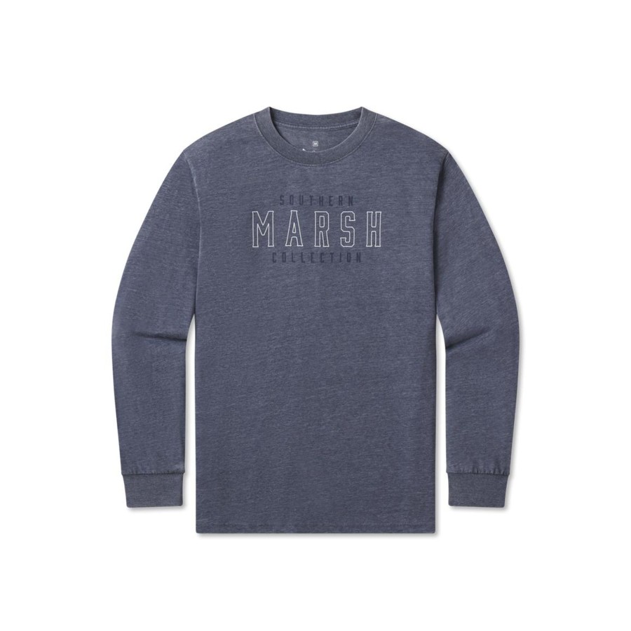 Women'S Southern Marsh Seawash Long Sleeve Tees | Seawash Tee - Marsh Outline - Long Sleeve