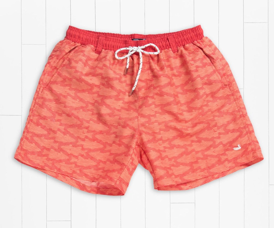 Men'S Southern Marsh Swim Trunks | Dockside Swim Trunk | School'S Out