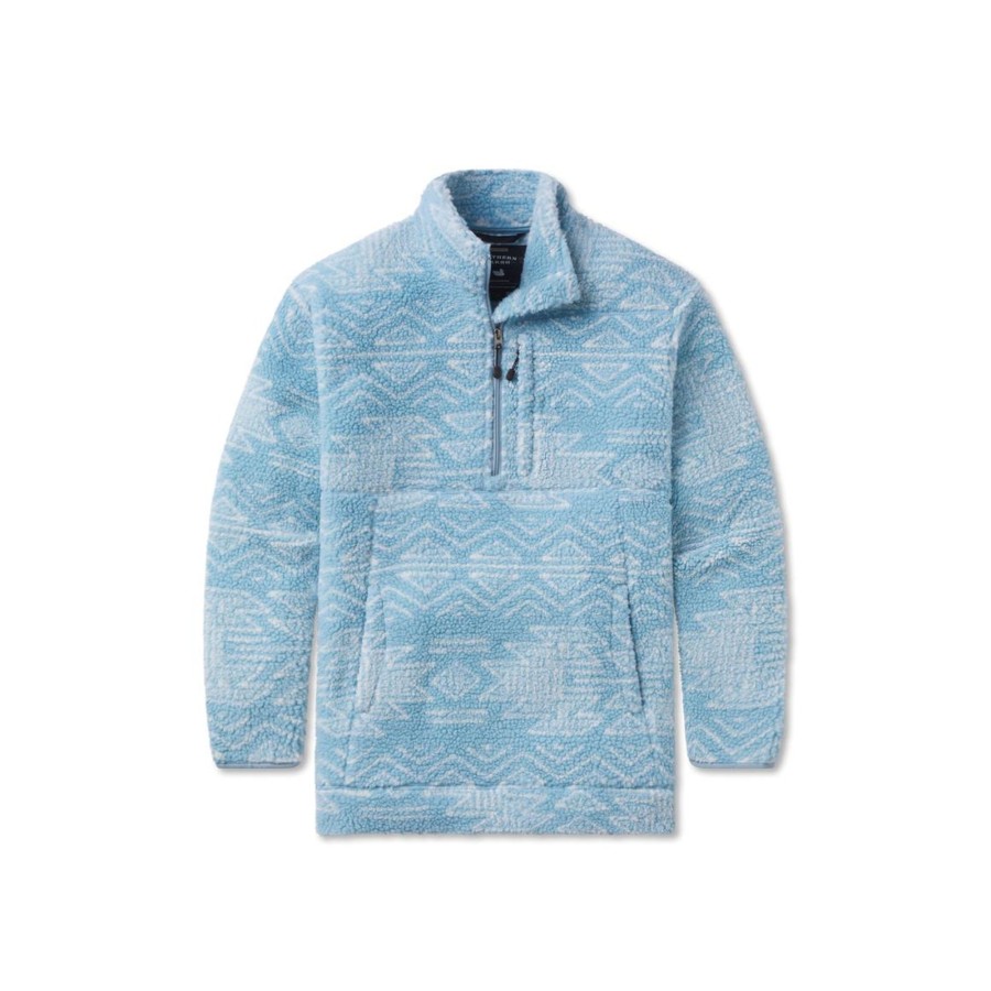 Men'S Southern Marsh Pullovers And Sweaters | Sedona Dots Marsupial Pullover