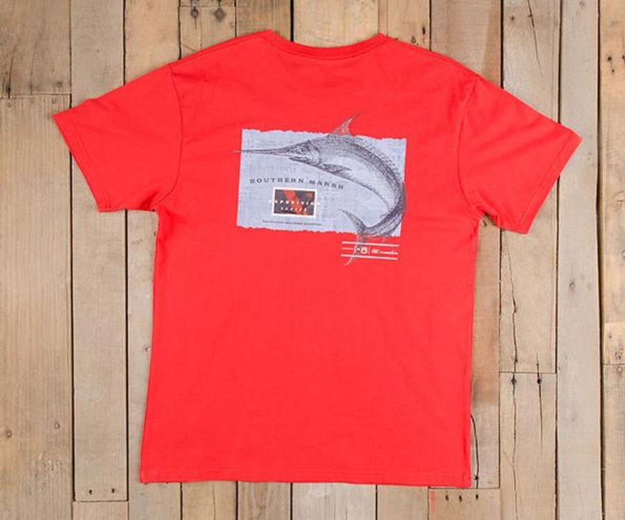 Men'S Southern Marsh Original Ss Tees | Expedition Series Tee | Marlin