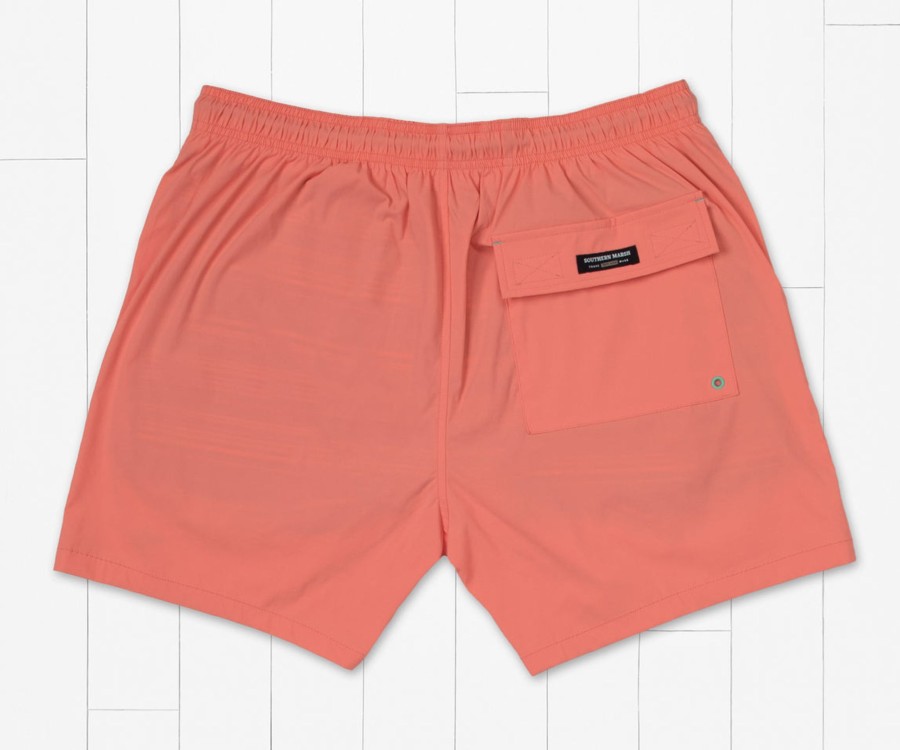 Men'S Southern Marsh Swim Trunks | Wharf Stretch Lined Trunk