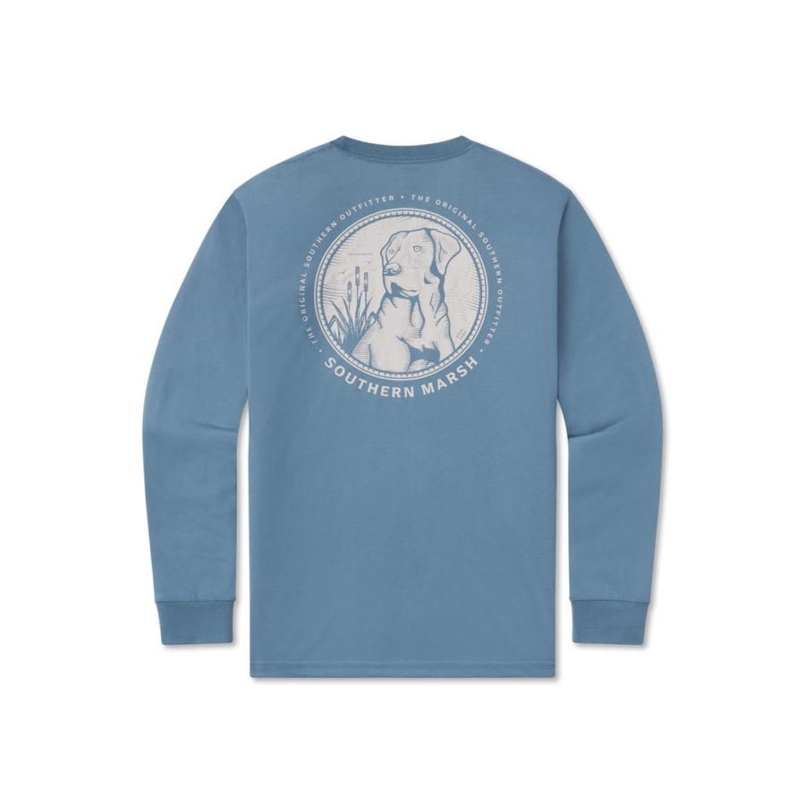 Men'S Southern Marsh Performance Long Sleeve Tees | Fieldtec Comfort Tee | Engraved Outfitter | Long Sleeve