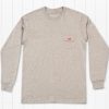 Women'S Southern Marsh Original Long Sleeve Tees | Endless Weekend Tee | Long Sleeve Washed Burnt Taupe