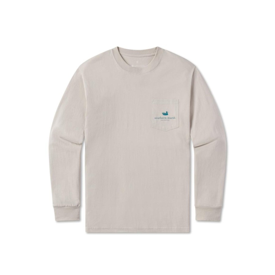 Men'S Southern Marsh Original Ls Tees | Paper Mountains Tee | Long Sleeve