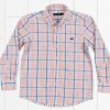 Youth Southern Marsh Dress Shirts | Youth Mansur Windowpane