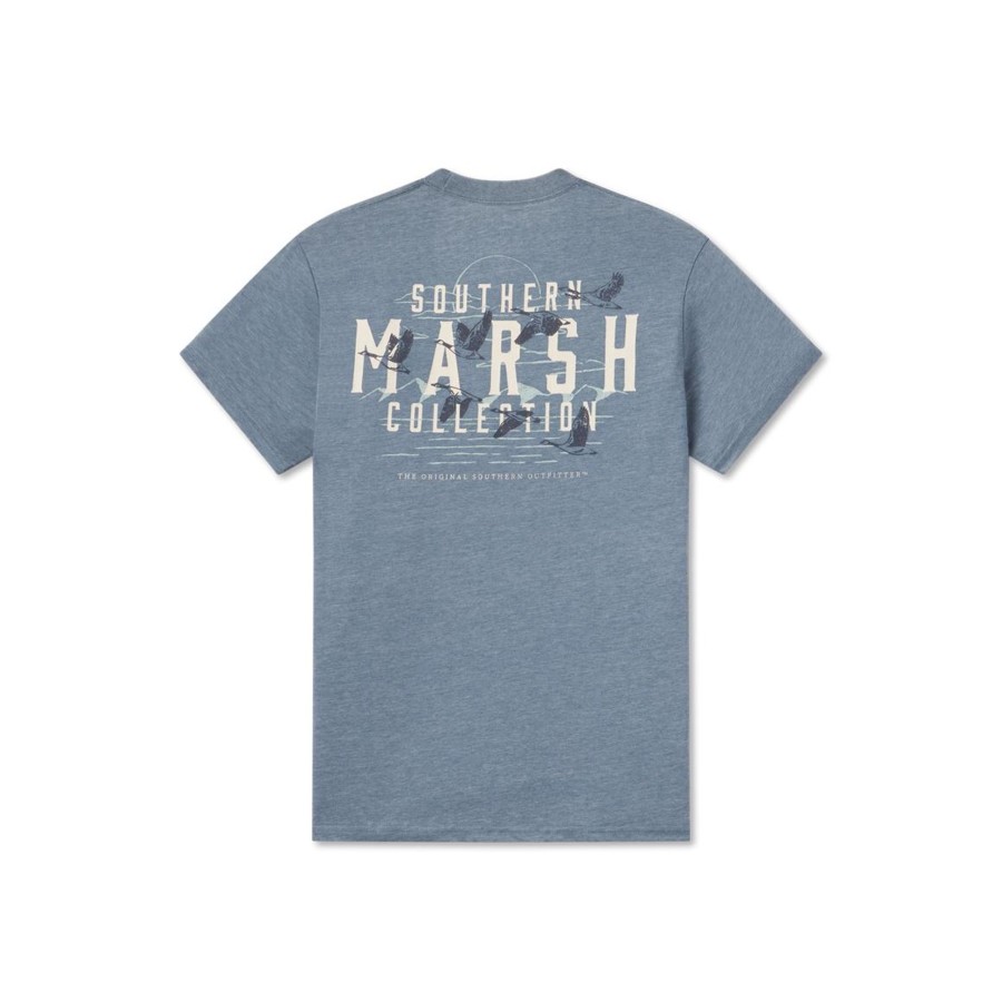 Men'S Southern Marsh Seawash Tees | Seawash Tee | Etched Formation