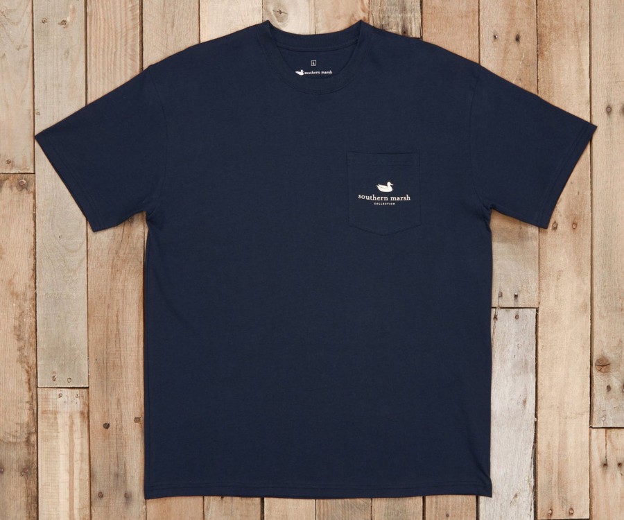 Women'S Southern Marsh Original Tees | River Route Collection Tee - Louisiana & Mississippi