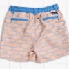 Youth Southern Marsh Swim Trunks | Youth Dockside Swim Trunk | School'S Out Lilac And Peach