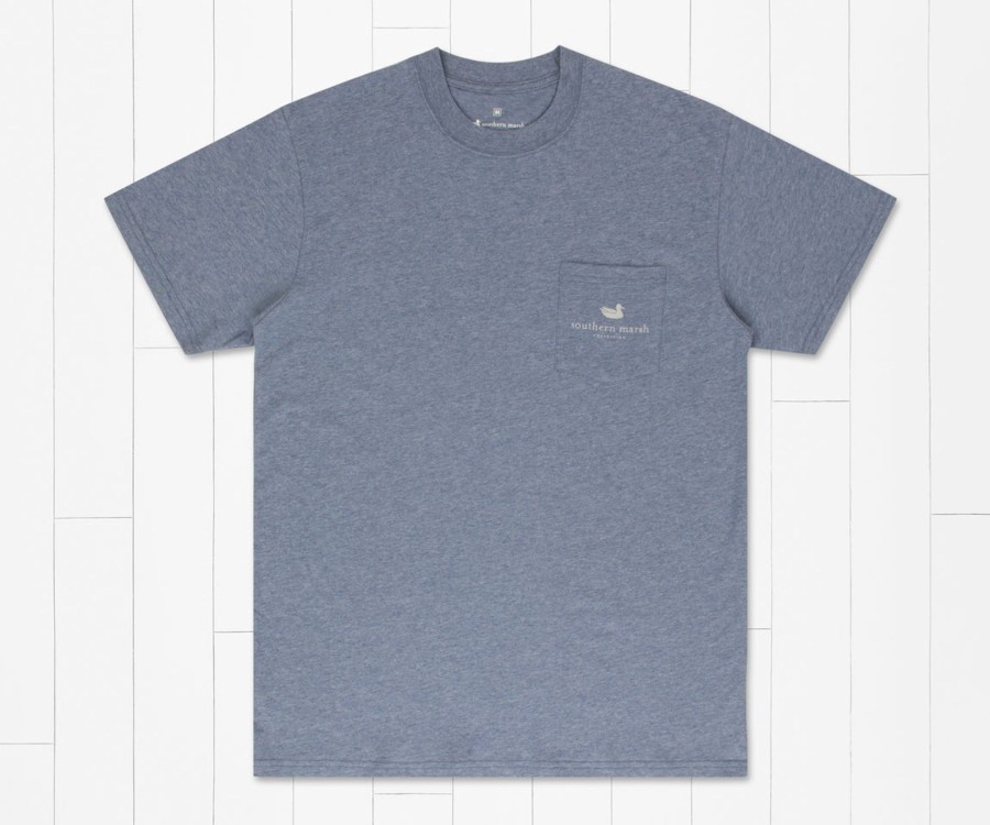 Women'S Southern Marsh Original Tees | Teal Takeoff Tee