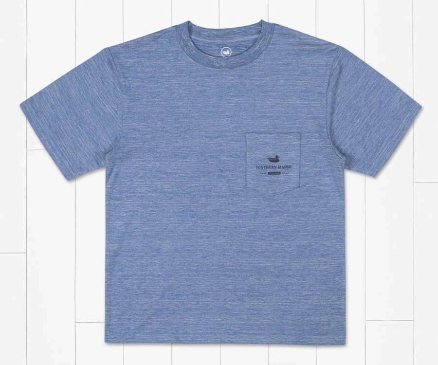 Youth Southern Marsh Performance Tees | Youth Fieldtec Heathered Performance Tee | Gradient Scales
