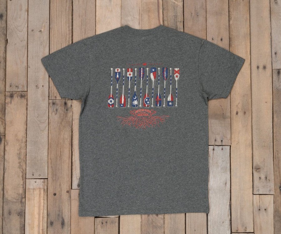 Women'S Southern Marsh Original Tees | River Route Collection Tee - Paddles