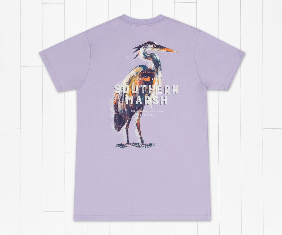 Men'S Southern Marsh Original Ss Tees | Impressions Tee | Heron