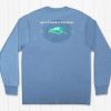 Men'S Southern Marsh Performance Long Sleeve Tees | Fieldtec Featherlight Tee - 08 Lure - Long Sleeve