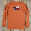 Women'S Southern Marsh Original Long Sleeve Tees | Authentic Heritage Tee | Texas | Long Sleeve Burnt Orange