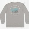 Men'S Southern Marsh Performance Long Sleeve Tees | Fieldtec Heathered Performance Tee | Marlin Time | Long Sleeve