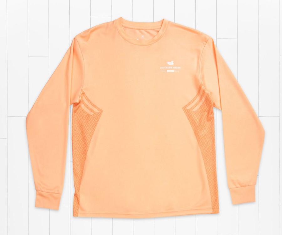 Men'S Southern Marsh Fishing Shirts | Fieldtec Performance Tee | Gulf Stream