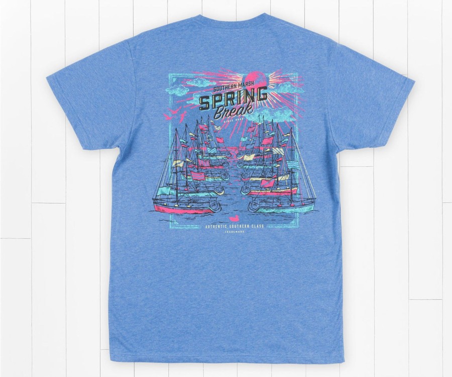 Women'S Southern Marsh Original Tees | Set Sail | Spring Break