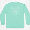 Men'S Southern Marsh Performance Long Sleeve Tees | Fieldtec Comfort Tee | Base Camp Antigua Blue