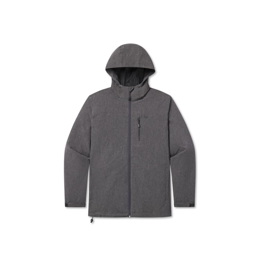 Men'S Southern Marsh Jackets And Vests | Downpourdry Mammoth Stretch Shell Jacket Charcoal Gray