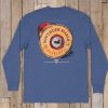 Men'S Southern Marsh Original Ls Tees | Southern Class Tee - Shotgun Shell - Long Sleeve Bluestone
