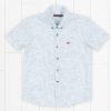 Youth Southern Marsh Dress Shirts | Youth Island Linen Shirt | Flamingos