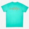 Women'S Southern Marsh Original Tees | Wildlife Words Tee | Redfish Bimini Green